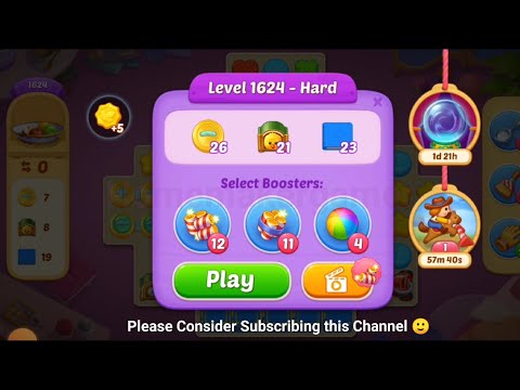 Matchington Mansion Level 1624(Hard Level), Level 1625 & Level 1626 - iOSAndroid