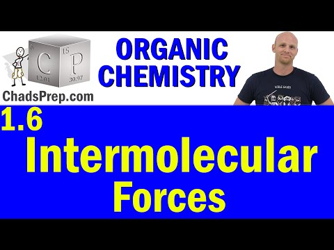 1.6 Intermolecular Forces | Organic Chemistry