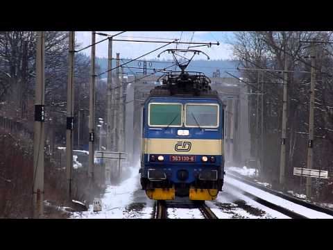 ČD 363.130-6 Karlovy Vary Dvory 9.2.2013