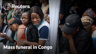 North Kivu holds mass funeral as fighting in Congo continues | REUTERS