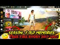 OLD FREE FIRE MEMORIES 😰FREE FIRE STORY 2017-2023 || EVOLUTION OF FREE FIRE ||FF MALAYALAM 💥