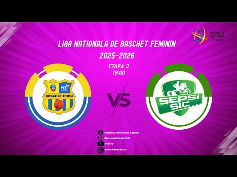 Liga Nationala de Baschet Feminin 25/26 - FCC Baschet UAV Arad vs ACS Sepsi SIC Sfântu Gheorghe