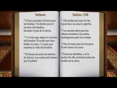 Salmos 1 - 150 biblia Reina Valera 1960, subtitulado