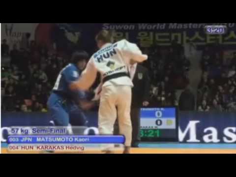 SUWON 2010 MATSUMOTO (JPN) KARAKAS (HUN) -57 KG