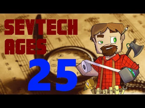 1.12 Modded Minecraft SevTech Ages: Episode 25: Into the Labyrinth!