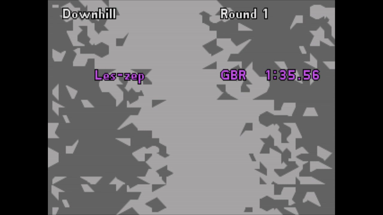 Winter Olympics 94 Mega Drive - Downhill - 1.35.56