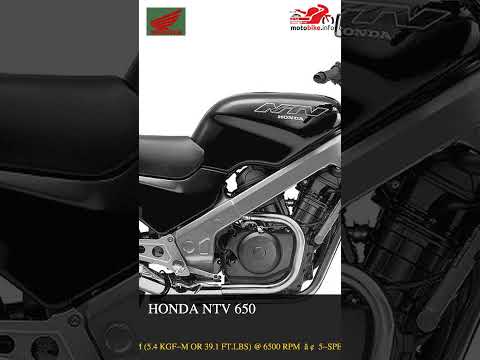 Honda NTV 650 - Video 1