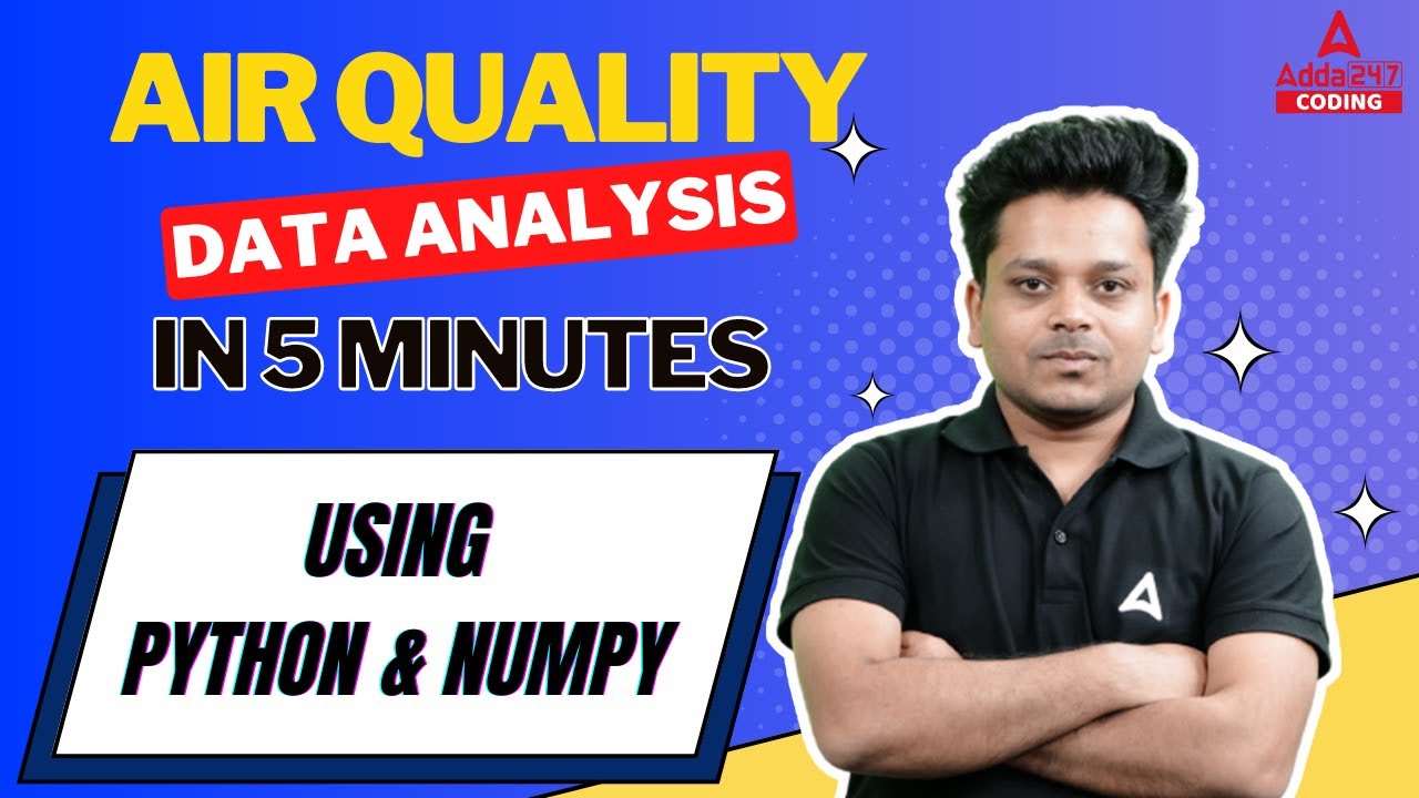 Analyze Air Quality Dataset With Python and Numpy | Data Analysis