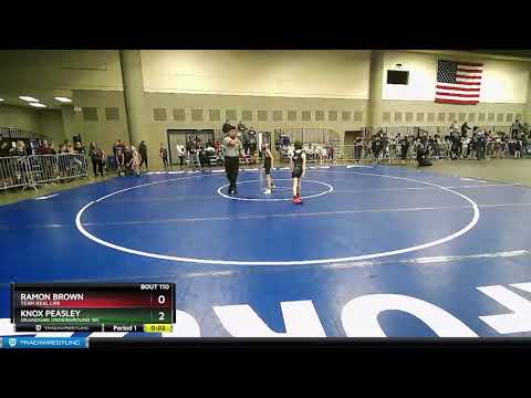 59 Lbs Champ. Round 1 - Ramon Brown, Team Real Life Vs Knox Peasley, Okanogan Underground WC 4a5a