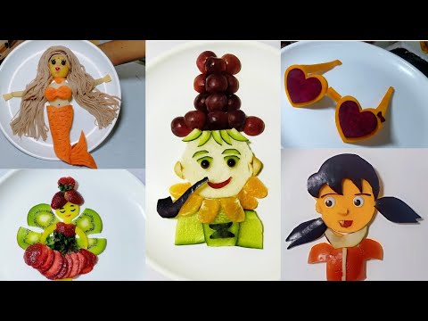 Top 6 Fruits Decoration Ideas/15 Super Fruits Decoration/How to Make Toukan/Fruit cutting and cut