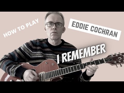 I Remember - Eddie Cochran
