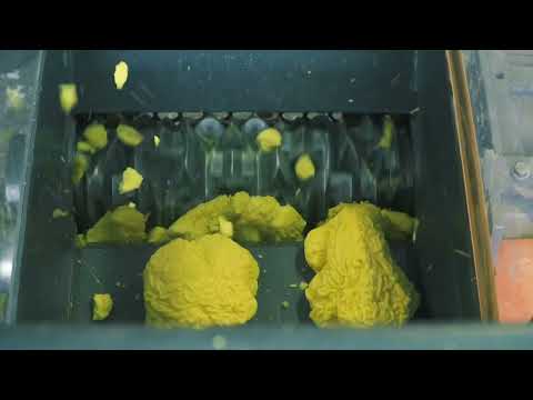 Canlı Demo: Büyük Ekstruder Kafası Atık Parçalama