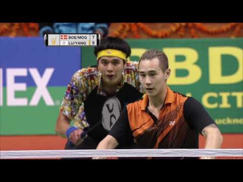 Syed Modi International Badminton C’ships 2017 | F M2-MD | Boe/Mog vs Lu/Yang