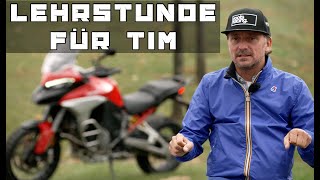Ducati Multistrada V4S // Tim Schrick // Bernd Hiemer // Offroadbereich BILSTER BERG