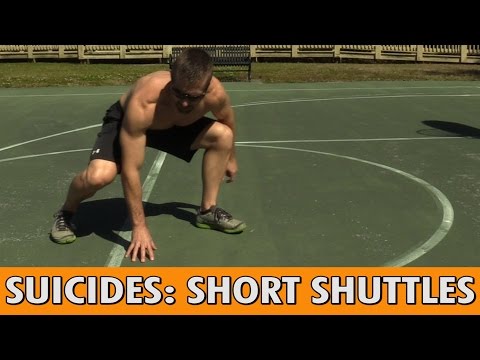 How to IMPROVE at Short Shuttles - Shuttle Run Drills (suicides)