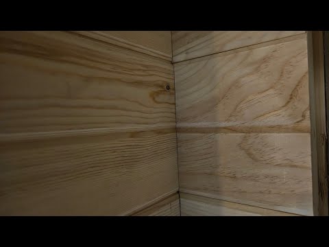 Nicer inside corner for tongue and groove siding