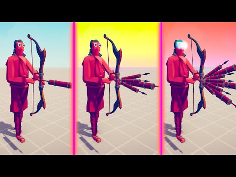 EVOLUTION OF SUPER FIREWORK ARCHER - Totally Accurate Battle Simulator TABS
