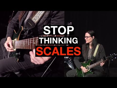 How To Stop Thinking About Guitar SCALES And Make Music Instead
