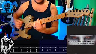 The Dope Show - Marilyn Manson | Guitar Tab Tutorial