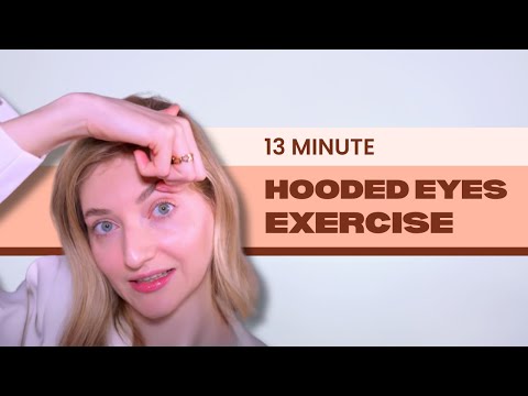 Hooded Eyes 13 Minute Face Fitness Exercise | Face Fitness, Facial Fitness, Facial Yoga