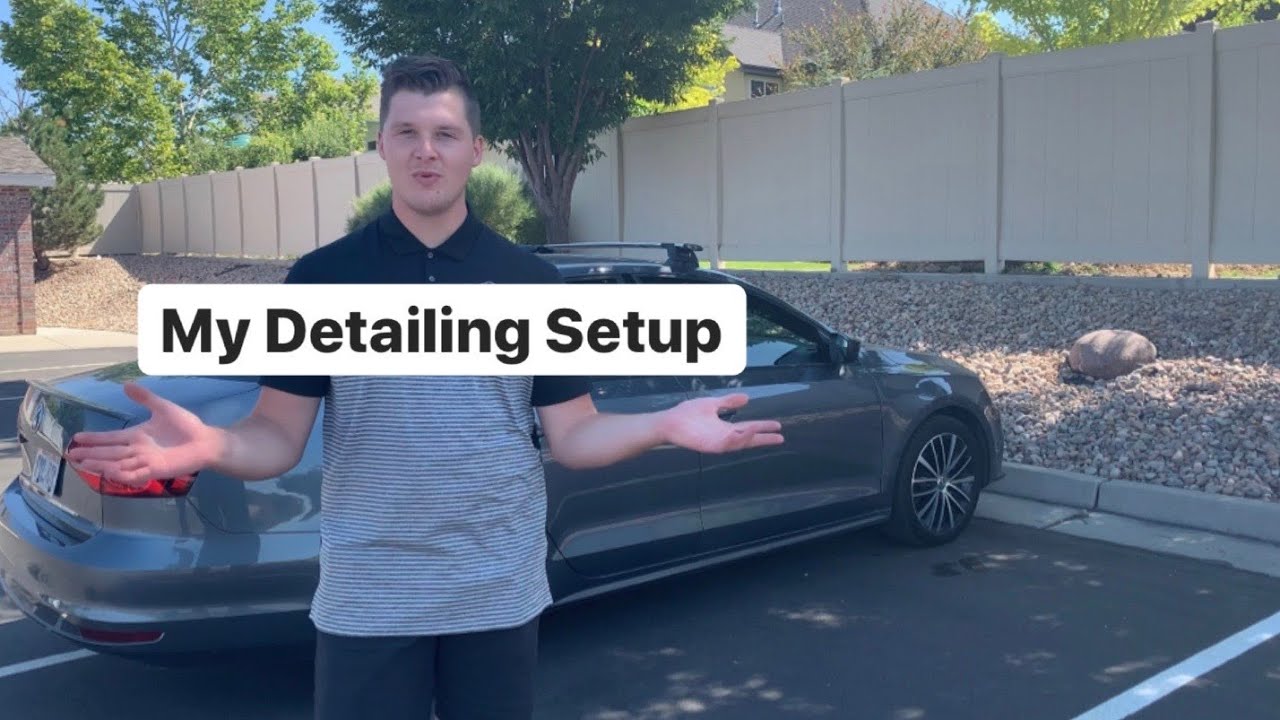 My Mobile Auto Detailing Setup Before Having a Van