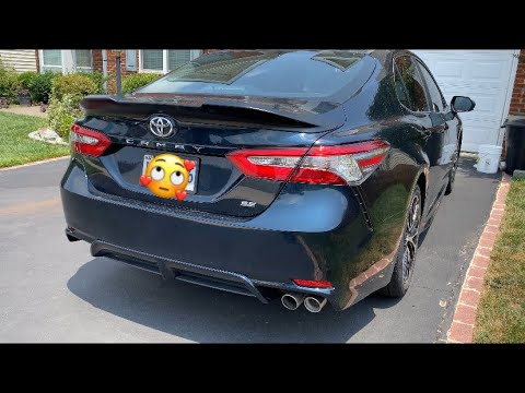 Toyota Camry Aggressive Wing Install