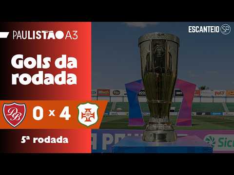 BRIOSA ATROPELA O DB | Desportivo Brasil 0 x 4 Portuguesa Santista | Gols do Paulistão Série A3 2026