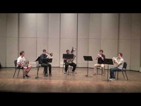 Anton Bruckner Os Justi Arranged for Brass Quintet by Matthew Sutton