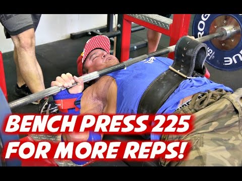 Power Project: How to bench 225 for more reps