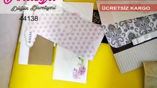 44138 / VİDEO / DÜĞÜN DAVETİYESİ