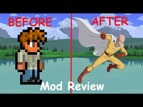 TERRARIA JOOST MOD REVIEW! | demonuke