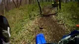preview picture of video 'Brooks, IA IERA Hare Scramble 2014 - B Class'