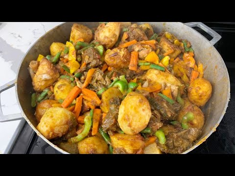 Cameroon Potato Hot Pot (Irish Potatoes)