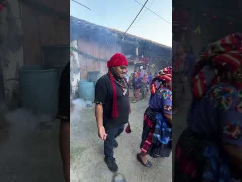 baile de la vara con maya musical en santa cruz del quiche parte 2