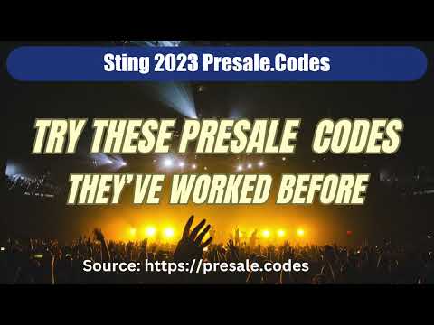 Sting Fan Presale Code