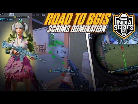Pro scrims frags || grind for bgis 2026 || Godl esports scrims showdown 