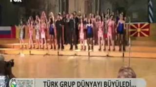 6. Dünya Müzikal Koroları Festivali'ne Türk ekibi damga vurdu!