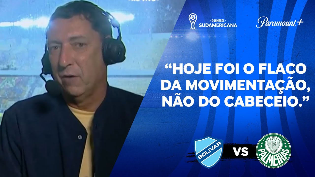 ANÁLISE PÓS JOGO: NIVALDO E PVC COMENTAM GRANDE ATUAÇÃO DE PALMEIRAS | Paramount Plus Brasil