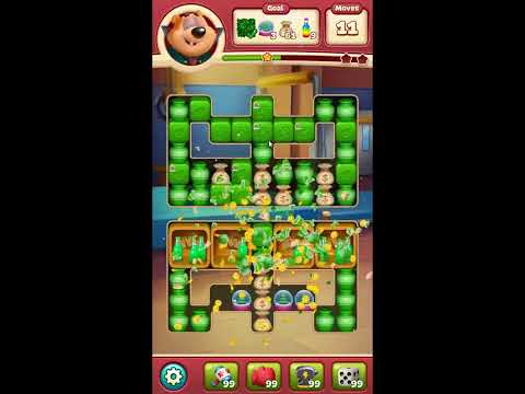 Toon Blast Level 8493 - NO BOOSTERS 🐻🐺🐱 | SKILLGAMING ✔️