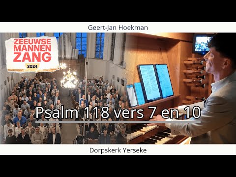 Psalm 118 vers 7 en 10 (bovenstem) | Zeeuwse Mannenzang 2024