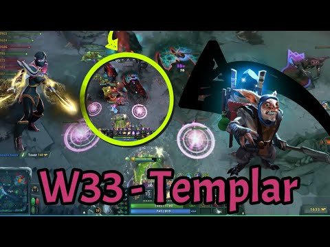 W33 - Templar Assassin How To Deal With Meepo Mid Lane 7.22 Dota 2