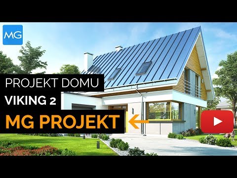 Projekt domu Viking 2 MG Projekt - 130.62 m2 - koszt budowy 175 tys. zł