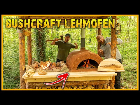 Unser bester Lehmofen - Bushcraft Lehmofen selber bauen - Survival Outdoor Kitchen