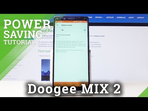 How to Activate Power Saving Mode in DOOGEE Mix 2 - Extend Battery Life