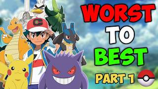 Every Pokemon Journeys Episode Ranked - Part 1