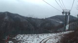 preview picture of video 'HD Cable car up Dragon Peak 드래곤 피크에 케이블카'