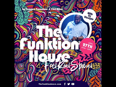 LiveSpin Presents DJ Disciple Live @THEFUNKTIONHOUSE - April 27th 2021