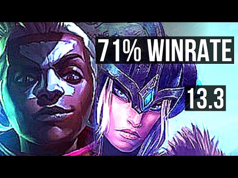 EKKO vs SEJUANI (JNG) | 11/0/4, 71% winrate, Legendary | KR Master | 13.3