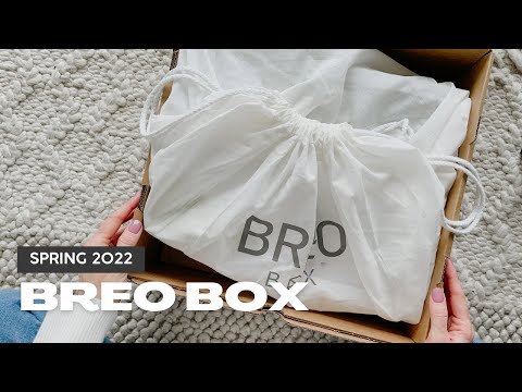 Breo Box Unboxing Spring 2022