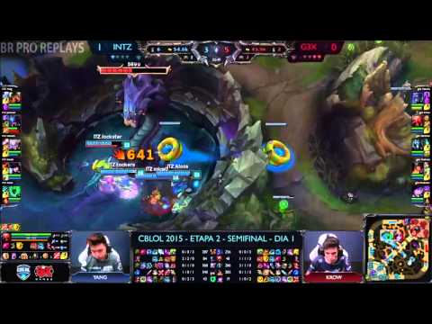 Highlights - INTZ vs g3x Jogo 2 - Semi Final CBLoL 2015 Etapa 02